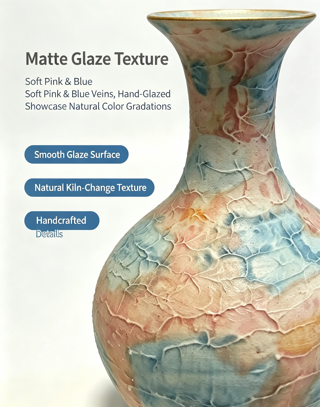 Colorful Home Ceramic Vase